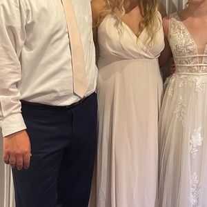 Kaia Birdy Grey Large dress in Champagne